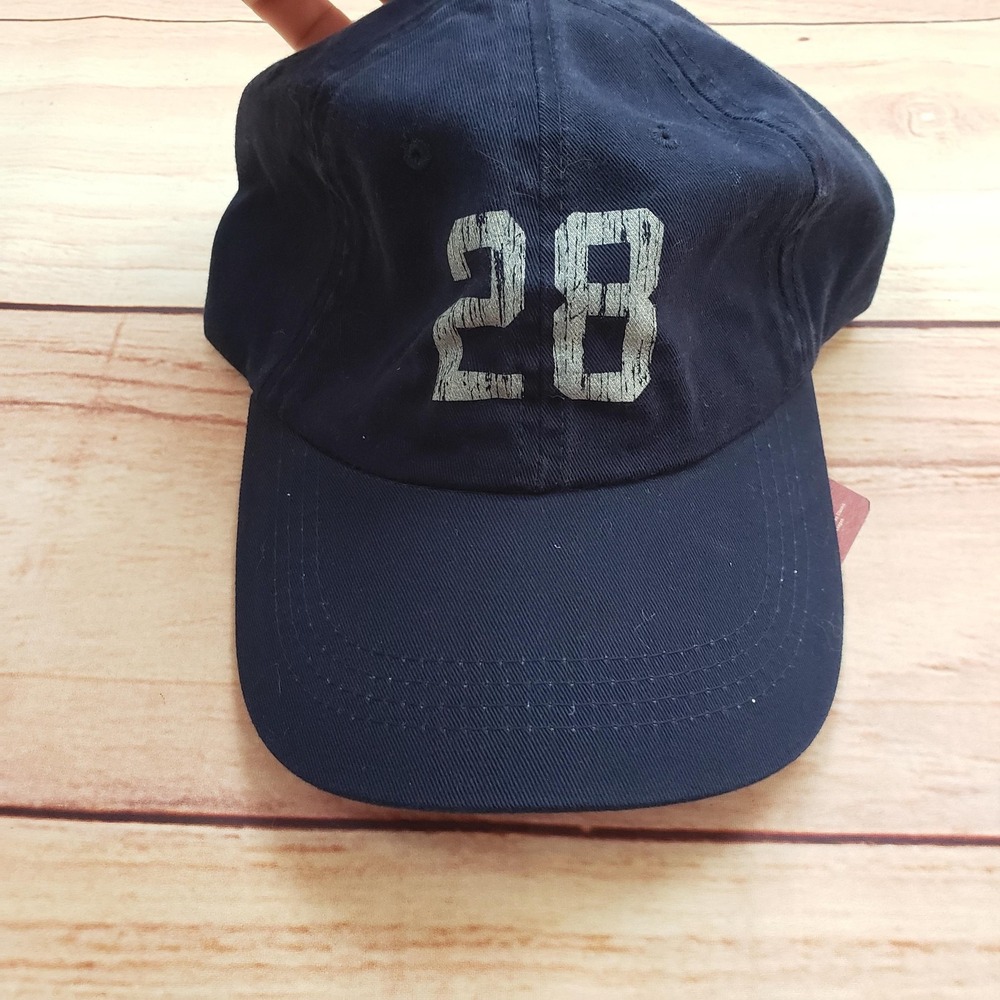 St. Louis Rams Hat Cap‎ Strap Back Blue NFL Football Marshall Faulk Reebok Mens